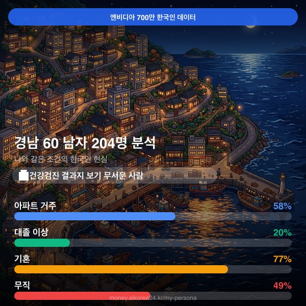 경남 60대 남자 페르소나 카드