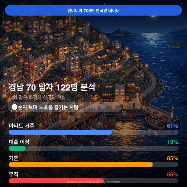 경남 70대이상 남자 페르소나 카드